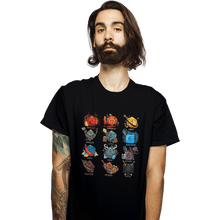 Load image into Gallery viewer, Secret_Shirts T-Shirts, Unisex / Small / Black Diceroll
