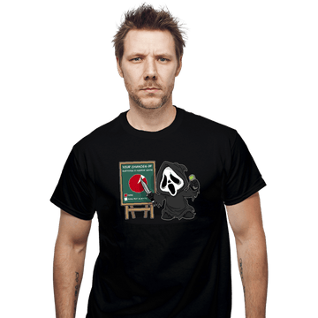 Daily_Deal_Shirts T-Shirts, Unisex / Small / Black Ghostface Chart