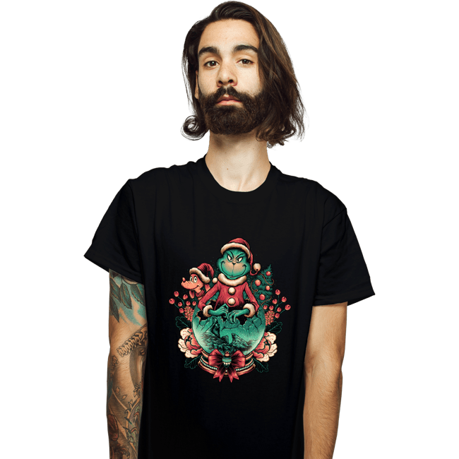 Daily_Deal_Shirts T-Shirts, Unisex / Small / Black Too Grumpy For Christmas