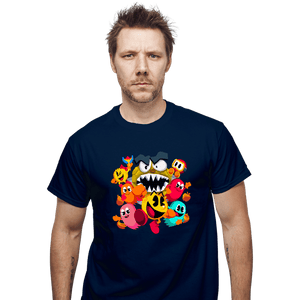 Secret_Shirts T-Shirts, Unisex / Small / Navy Pac-Man World
