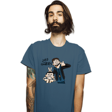 Load image into Gallery viewer, Secret_Shirts T-Shirts, Unisex / Small / Indigo Blue Jake &amp; Charles
