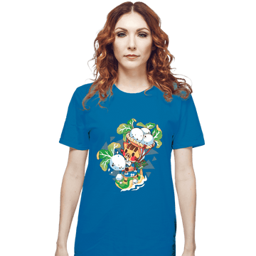 Shirts T-Shirts, Unisex / Small / Sapphire Stalk Girl