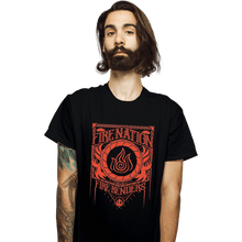 Load image into Gallery viewer, Shirts T-Shirts, Unisex / Small / Black Fire Nation
