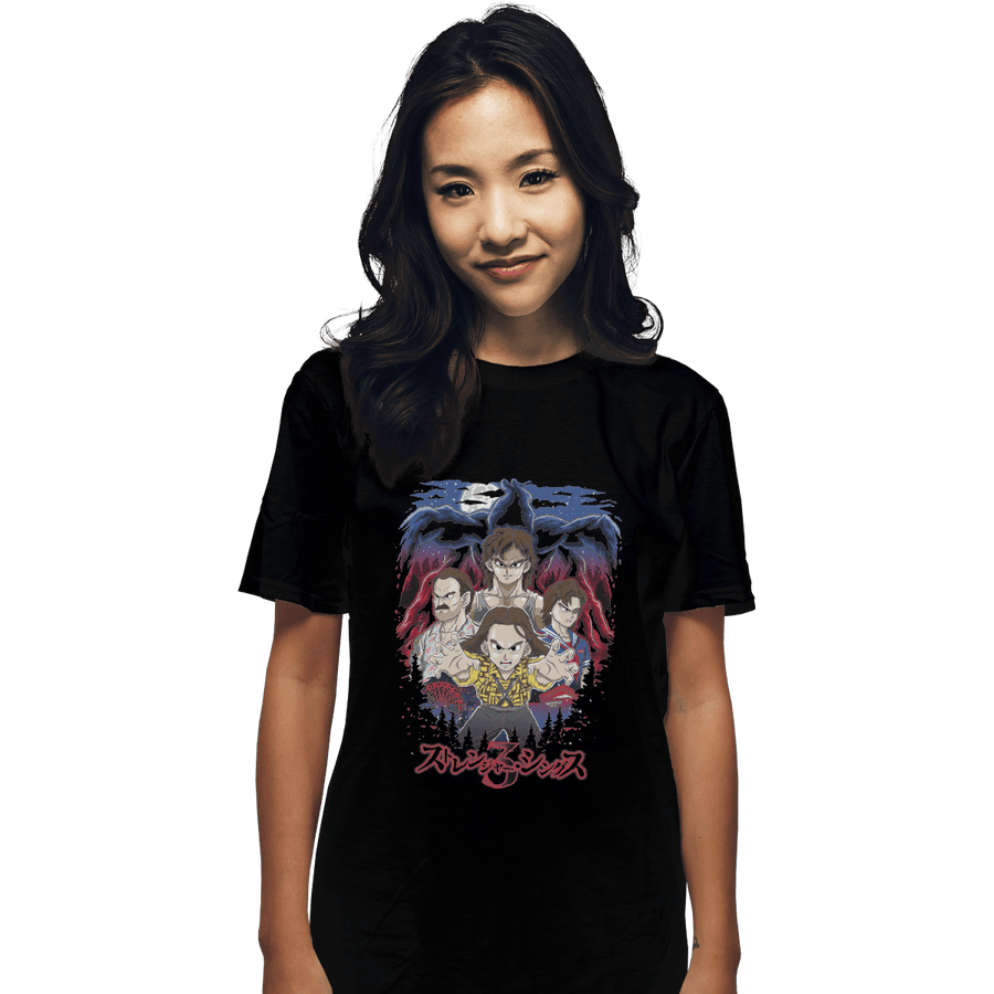 Shirts T-Shirts, Unisex / Small / Black Stranger Shonen