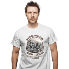 Load image into Gallery viewer, Shirts T-Shirts, Unisex / Small / White Teenage Mountain
