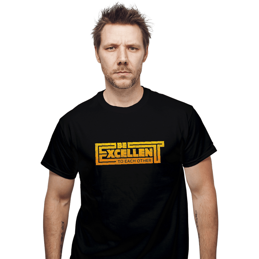 Shirts T-Shirts, Unisex / Small / Black Keanu Be Excellent To Each Other