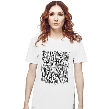 Shirts T-Shirts, Unisex / Small / White Damaged