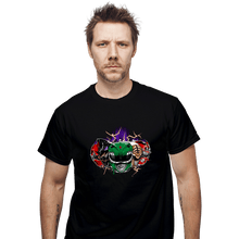 Load image into Gallery viewer, Shirts T-Shirts, Unisex / Small / Black Green Legend
