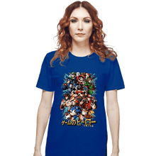 Load image into Gallery viewer, Daily_Deal_Shirts T-Shirts, Unisex / Small / Royal Blue Nostalgic Heroes!
