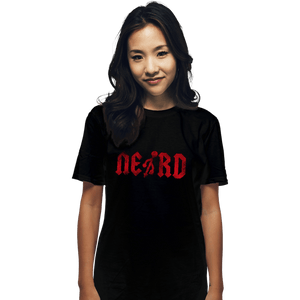 Shirts T-Shirts, Unisex / Small / Black Nerd