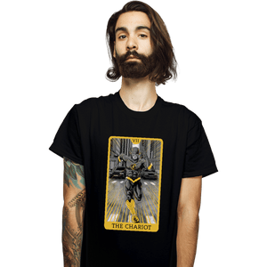 Daily_Deal_Shirts T-Shirts, Unisex / Small / Black JL Tarot - The Chariot