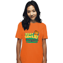 Load image into Gallery viewer, Shirts T-Shirts, Unisex / Small / Orange Neon Garfield Evangelion Orange
