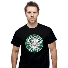 Load image into Gallery viewer, Shirts T-Shirts, Unisex / Small / Black Starbowsette Coffee
