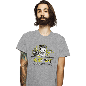 Secret_Shirts T-Shirts, Unisex / Small / Sports Grey Sloth Baby