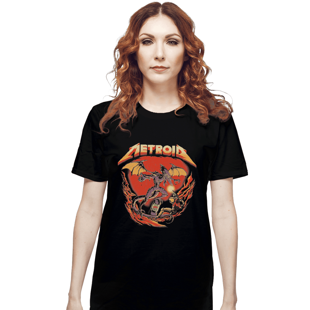 Shirts T-Shirts, Unisex / Small / Black Enter Samus