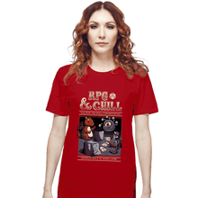 Load image into Gallery viewer, Daily_Deal_Shirts T-Shirts, Unisex / Small / Red RPG &amp; Chill
