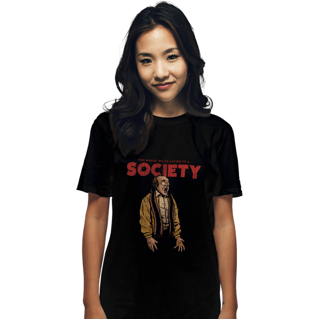 Daily_Deal_Shirts T-Shirts, Unisex / Small / Black A Society