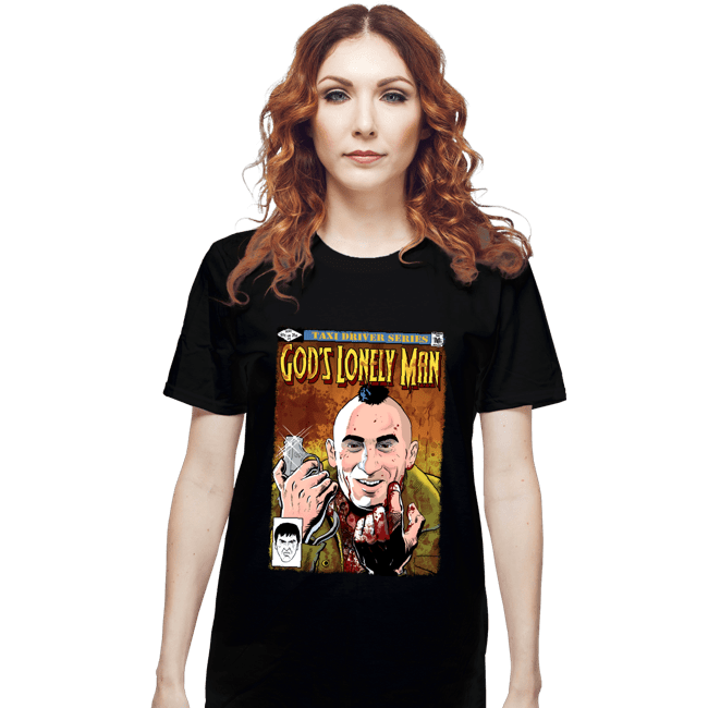 Secret_Shirts T-Shirts, Unisex / Small / Black God's Lonely Man