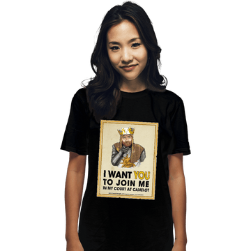 Secret_Shirts T-Shirts, Unisex / Small / Black Knights Wanted