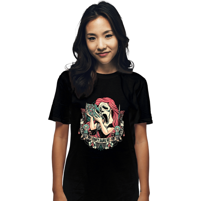 Daily_Deal_Shirts T-Shirts, Unisex / Small / Black Ariel Ghostface
