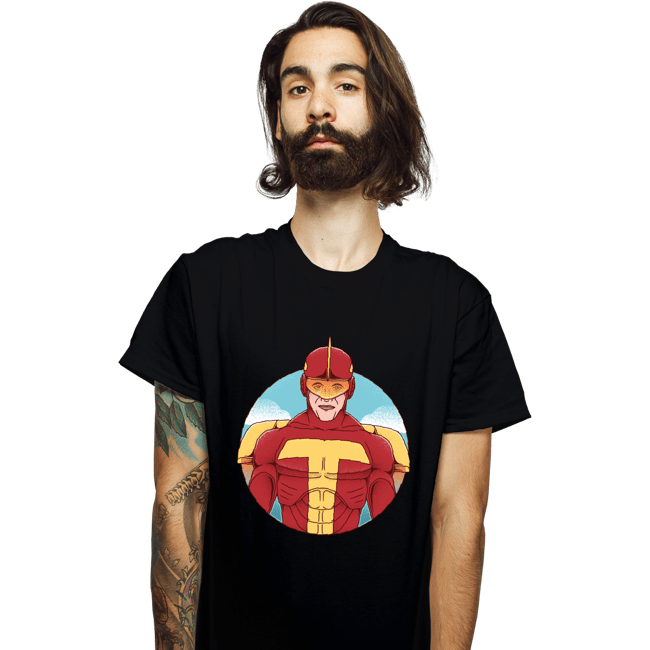 Shirts T-Shirts, Unisex / Small / Black Turbo Man