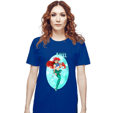 Load image into Gallery viewer, Secret_Shirts T-Shirts, Unisex / Small / Royal Blue Sailor Ariel
