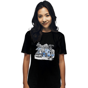 Shirts T-Shirts, Unisex / Small / Black Waiting