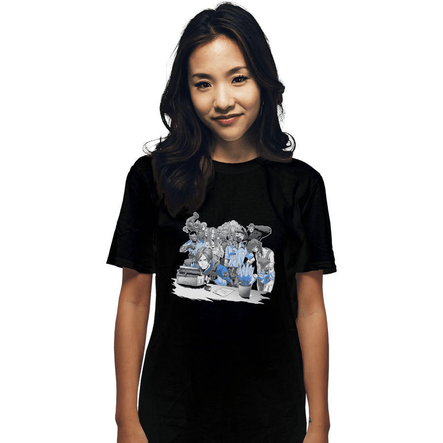 Shirts T-Shirts, Unisex / Small / Black Waiting