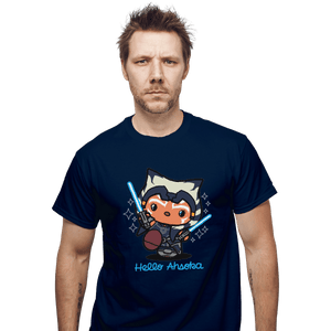 Shirts T-Shirts, Unisex / Small / Navy Hello Ahsoka