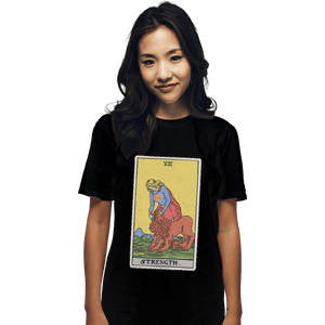 Shirts T-Shirts, Unisex / Small / Black Strength