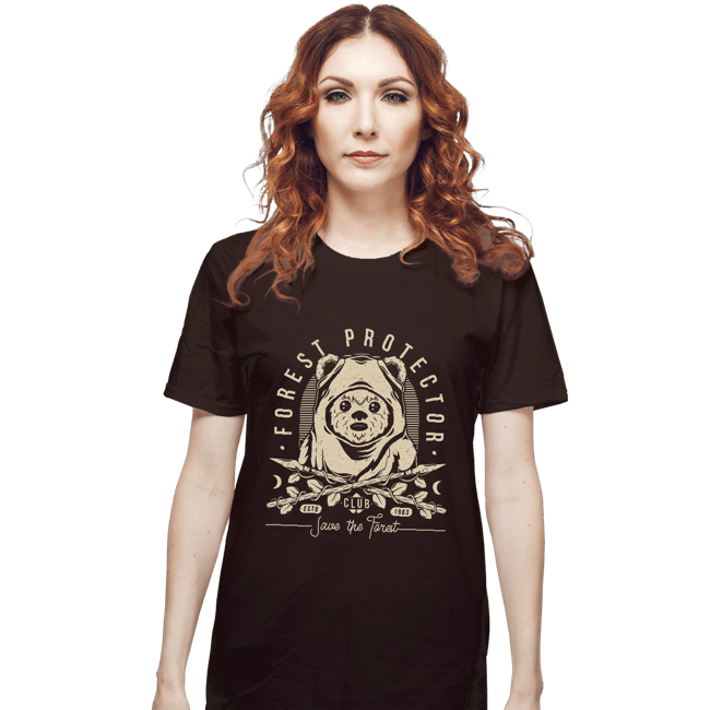 Shirts T-Shirts, Unisex / Small / Dark Chocolate The Forest Protector