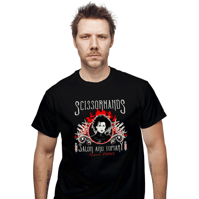 Secret_Shirts T-Shirts, Unisex / Small / Black Scissorhands
