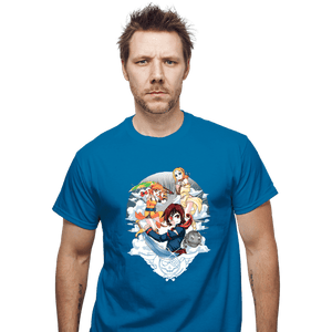 Shirts T-Shirts, Unisex / Small / Sapphire Sky Pirates