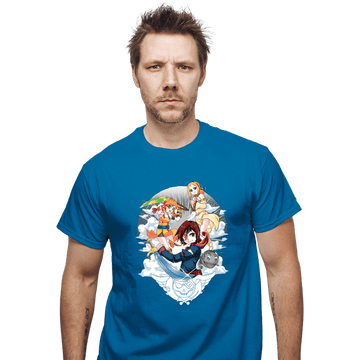 Shirts T-Shirts, Unisex / Small / Sapphire Sky Pirates