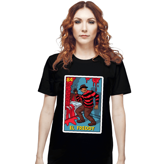 Shirts T-Shirts, Unisex / Small / Black El Freddy