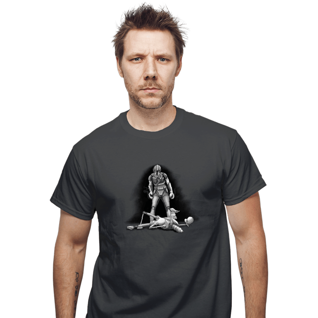 Shirts T-Shirts, Unisex / Small / Charcoal Droid Knockout