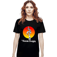 Load image into Gallery viewer, Shirts T-Shirts, Unisex / Small / Black Karate Dwight

