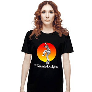 Shirts T-Shirts, Unisex / Small / Black Karate Dwight