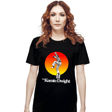 Shirts T-Shirts, Unisex / Small / Black Karate Dwight