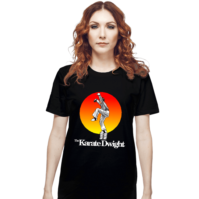 Shirts T-Shirts, Unisex / Small / Black Karate Dwight