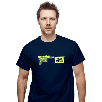Daily_Deal_Shirts T-Shirts, Unisex / Small / Navy PEW PEW!