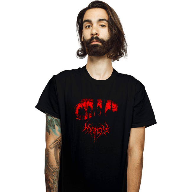 Shirts T-Shirts, Unisex / Small / Black Mandy Metal