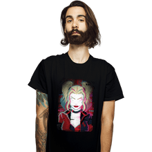 Load image into Gallery viewer, Daily_Deal_Shirts T-Shirts, Unisex / Small / Black Glitch Harley
