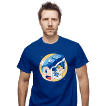 Load image into Gallery viewer, Shirts T-Shirts, Unisex / Small / Royal Blue The Blue Bomber Head
