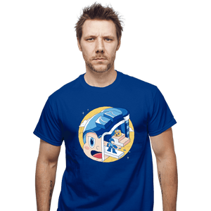 Shirts T-Shirts, Unisex / Small / Royal Blue The Blue Bomber Head