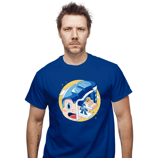 Shirts T-Shirts, Unisex / Small / Royal Blue The Blue Bomber Head