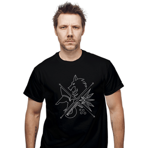 Shirts T-Shirts, Unisex / Small / Black Minimal Witcher