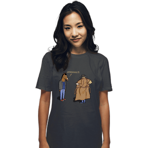 Shirts T-Shirts, Unisex / Small / Charcoal Trench Coat