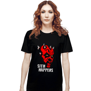 Secret_Shirts T-Shirts, Unisex / Small / Black Sith Happens