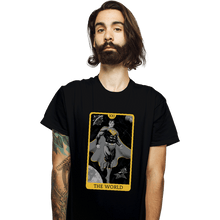 Load image into Gallery viewer, Daily_Deal_Shirts T-Shirts, Unisex / Small / Black JL Tarot - The World
